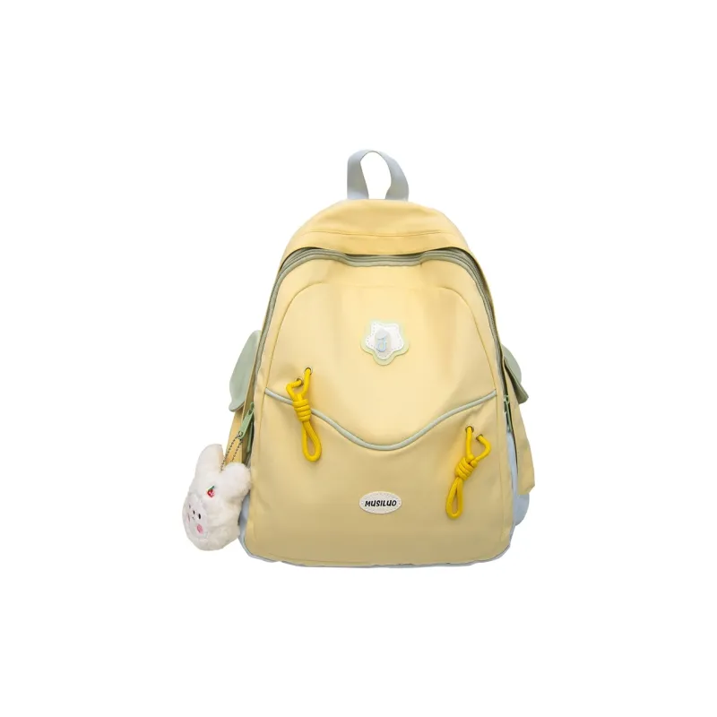 FAMAN Nylon Backpack Regular Women's Multicolor-5