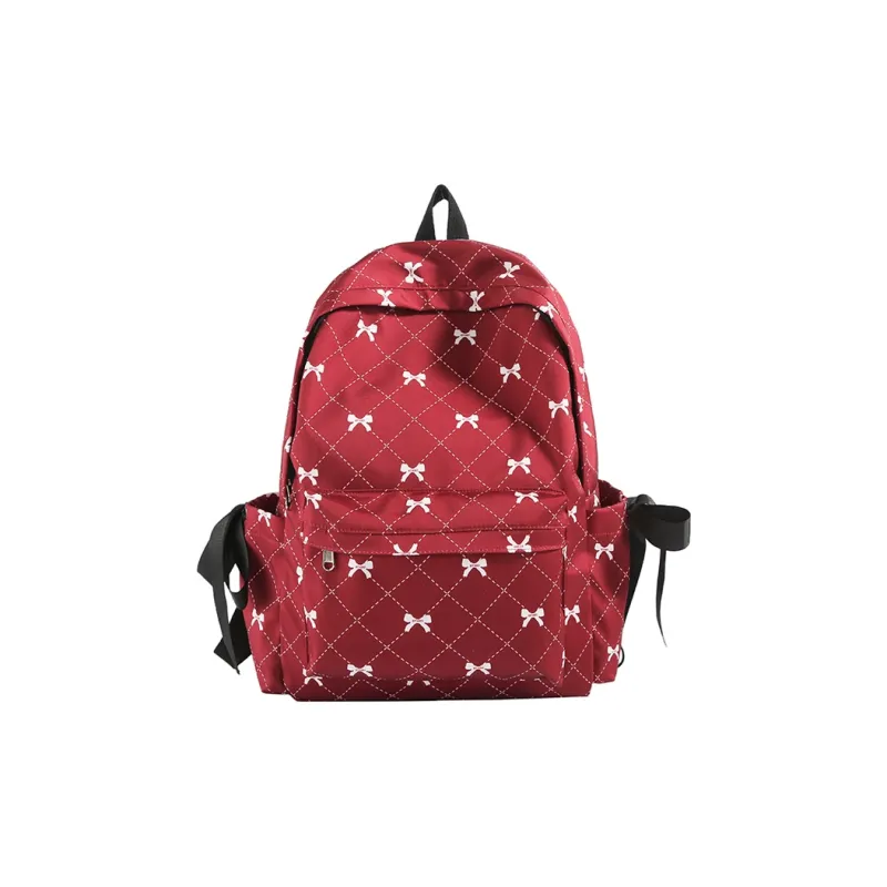 URBAN FOREST Nylon Fabric Backpack Regular Unisex Multicolor-13