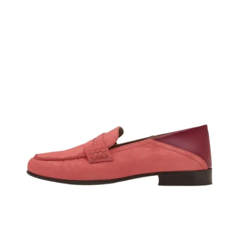 MANOLO BLAHNIK Plymouth Loafers Men's Pink-0