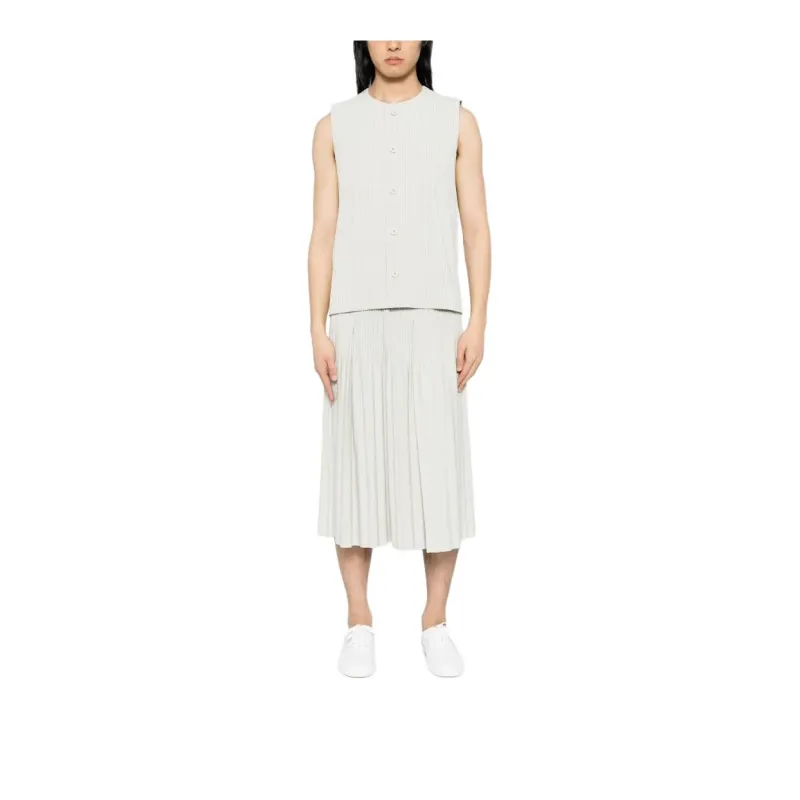 Homme Plissé Issey Miyake Pleated Bermuda Shorts-1