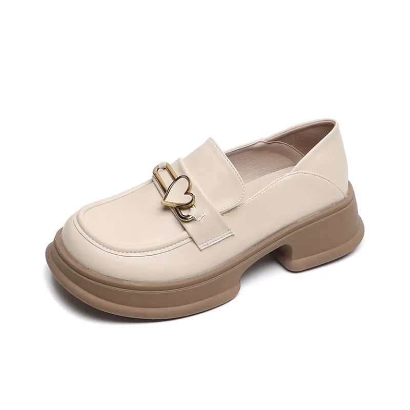 Than than me Loafers Women's Apricot/Black-5