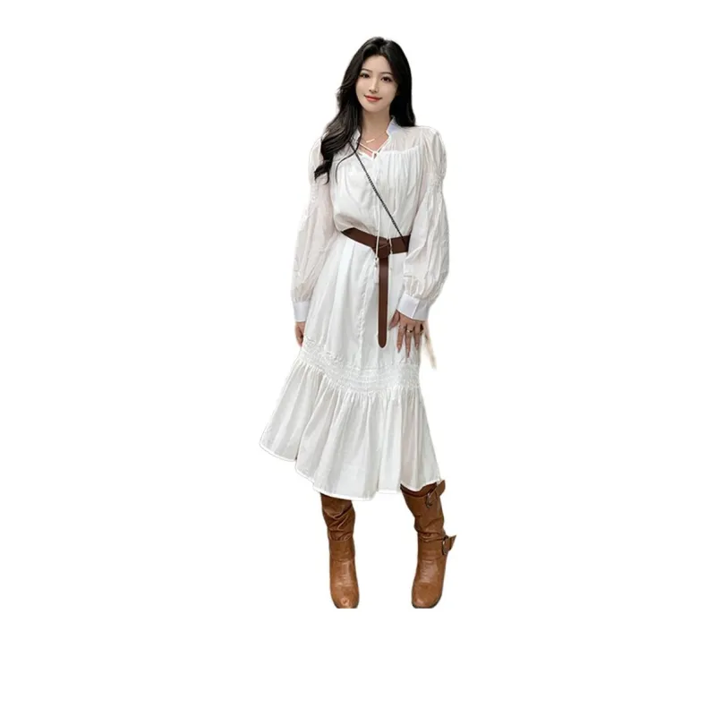 Si Bei'er Two Piece Skirt Sets Women's-6