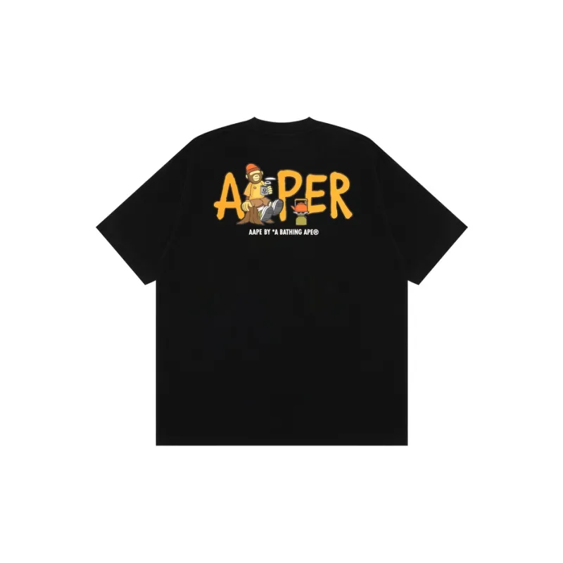 Aape Graphic print T shirt-3