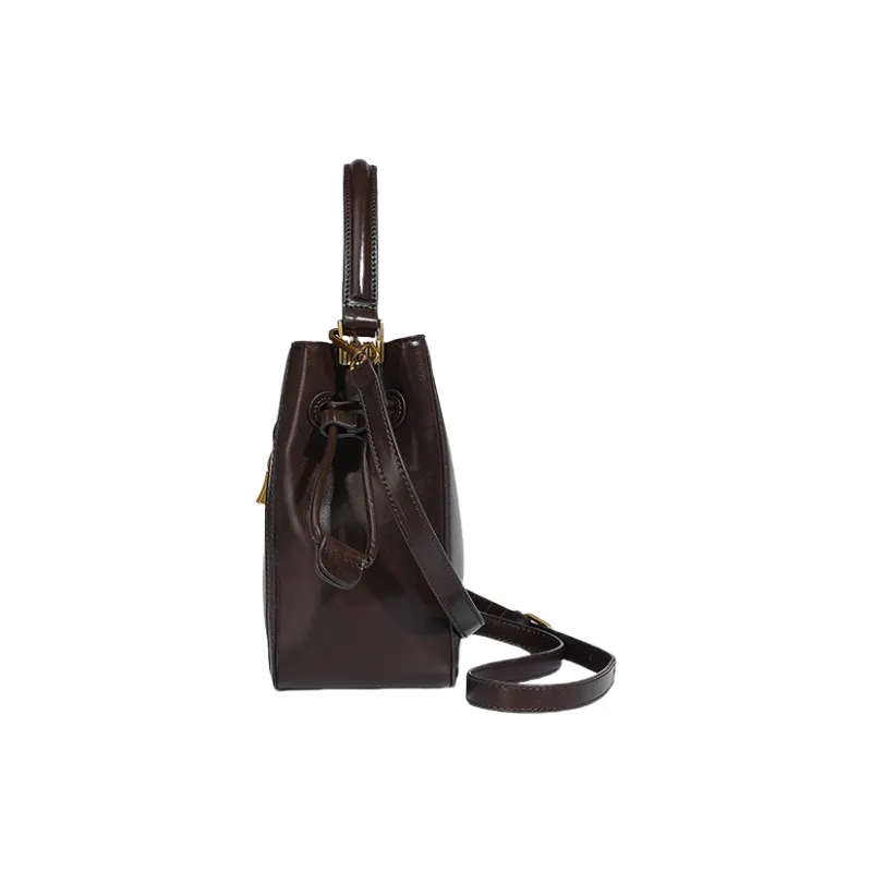 OCTSUI PU Bucket Bags Shoulder Bag Crossbody Bag Handbag Women's Multicolor-3