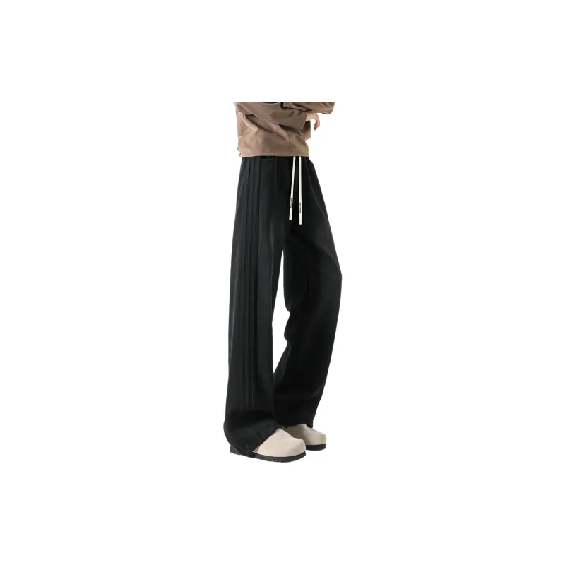 FAKE VINTAGE Knitted Sports Pants Unisex-0