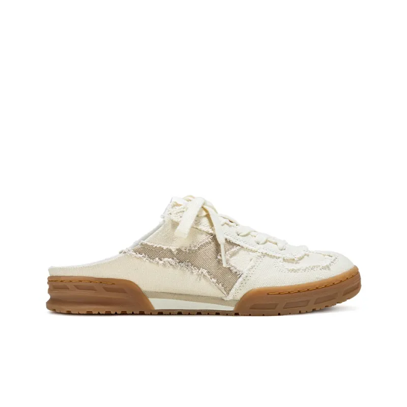 Diadora Abrasion-Resistant Low-Top Canvas Shoes Unisex White Gray-1