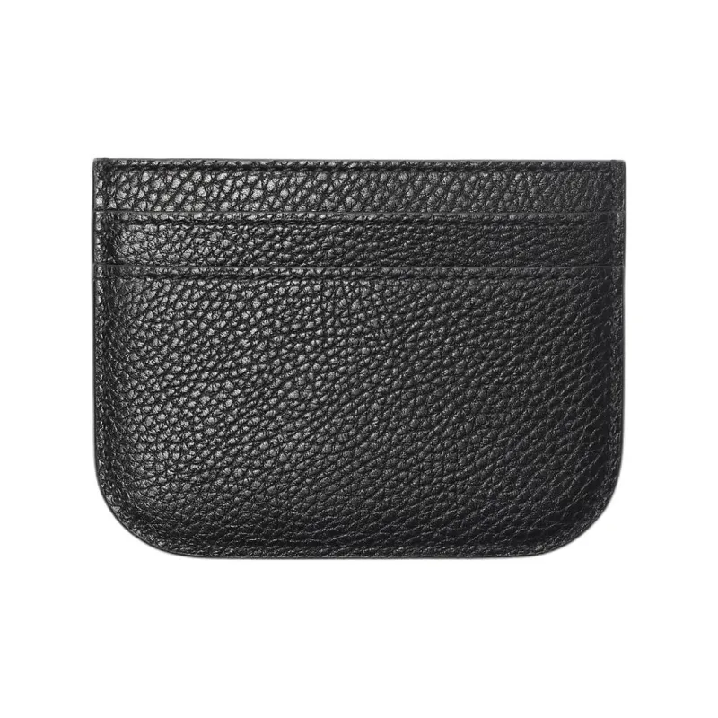 Burberry Rocking Horse Calfskin Card Holder Women's Black-1