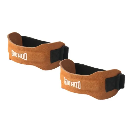 GOUNOD Fitness Sports Aerobics Running Patella Bands Cow Leather Foam Cotton Polyester Unisex Professional Protective