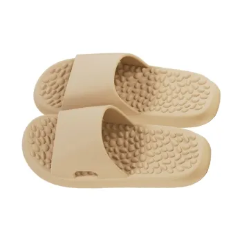 LUNNIFEIYA Platform Massage Home Indoor Slip Resistant Bead Soft Sole Foot Therapy Sole Massage Slippers
