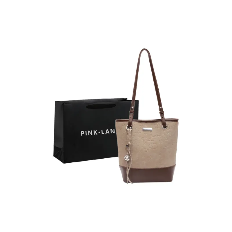 PINK·LAND PU Bucket Bags Shoulder Bags Women's Multicolor-4