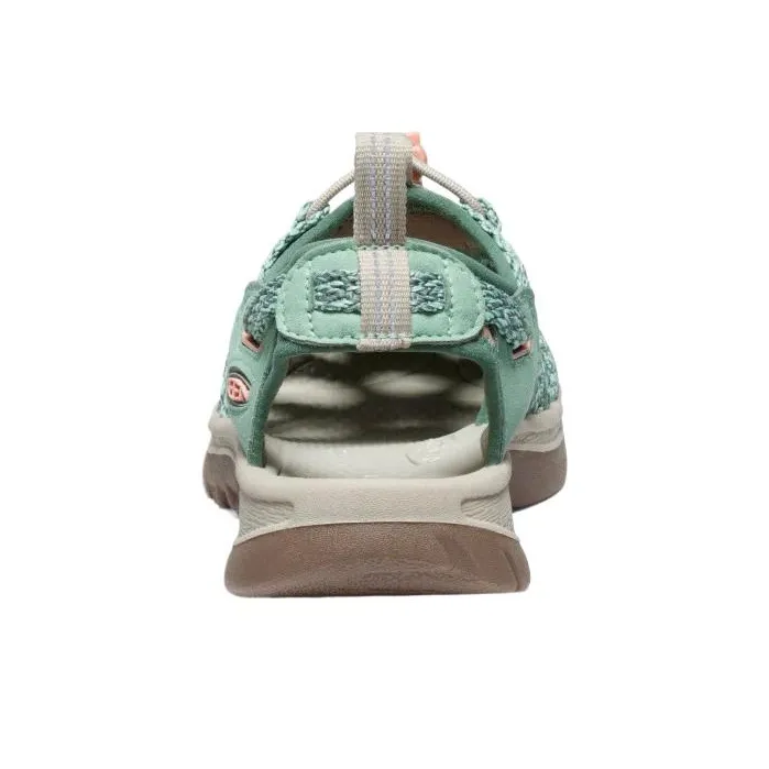 KEEN Whisper Series Slip-Resistant River Trekking Shoes Women's Green Pink-2