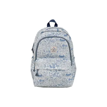 S.REPHEN Nylon Backpack Regular Unisex Multicolor