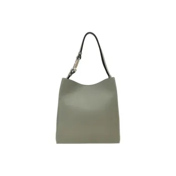 Furla Leather Shoulder Bag Small Size Women's Green