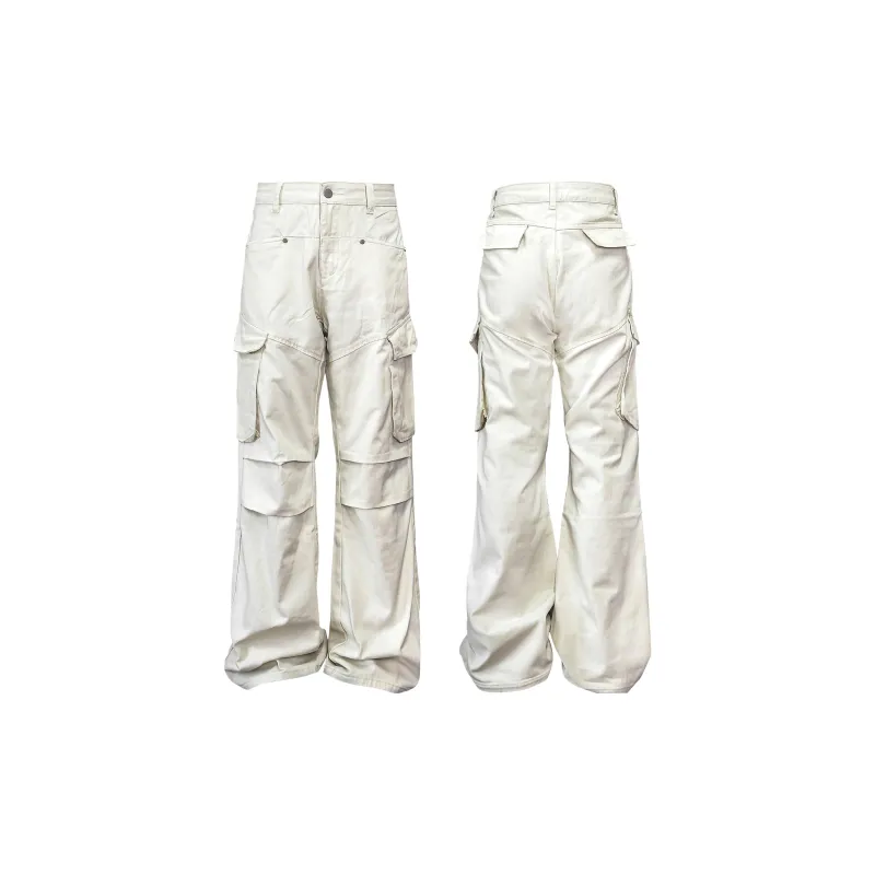 NEVER RULE Jeans Unisex Light Yellow Mud-0