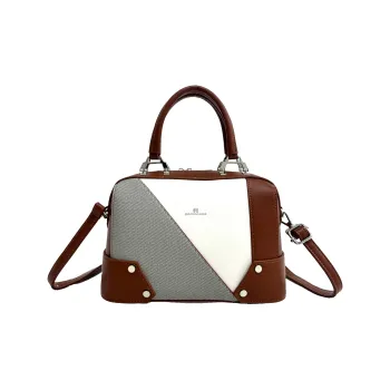 Meow In The Grass PU Handbag Women's Multicolor