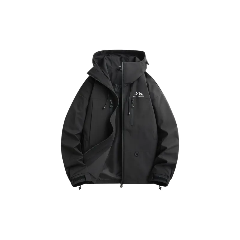 Feiyue Water-Resistant Windproof Warm Water-Repellent Windbreaker Jacket Unisex-29