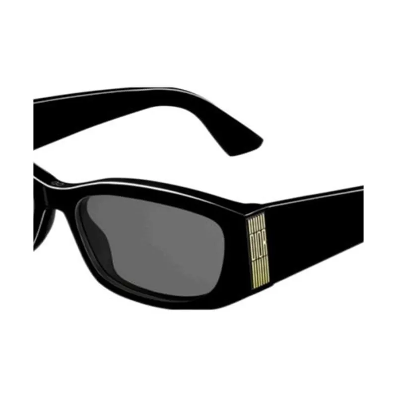 DIOR Square Sunglasses Women's Black-1
