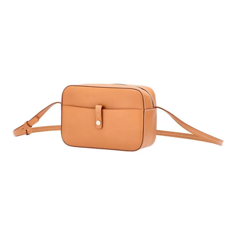 Il Bisonte Cow Leather Crossbody Bag, Shoulder Bag Women's Natural-1
