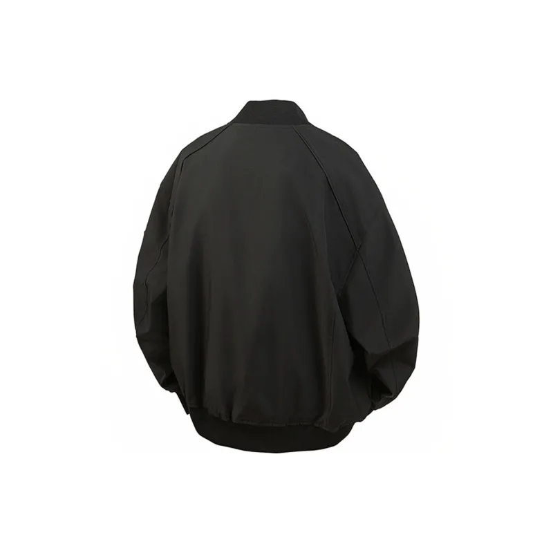 Jeep Long-Sleeved Zip Closure Stand Collar Flight Jackets & Coats Unisex-3