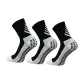 Crew Soccer Socks, Black 3 Pack