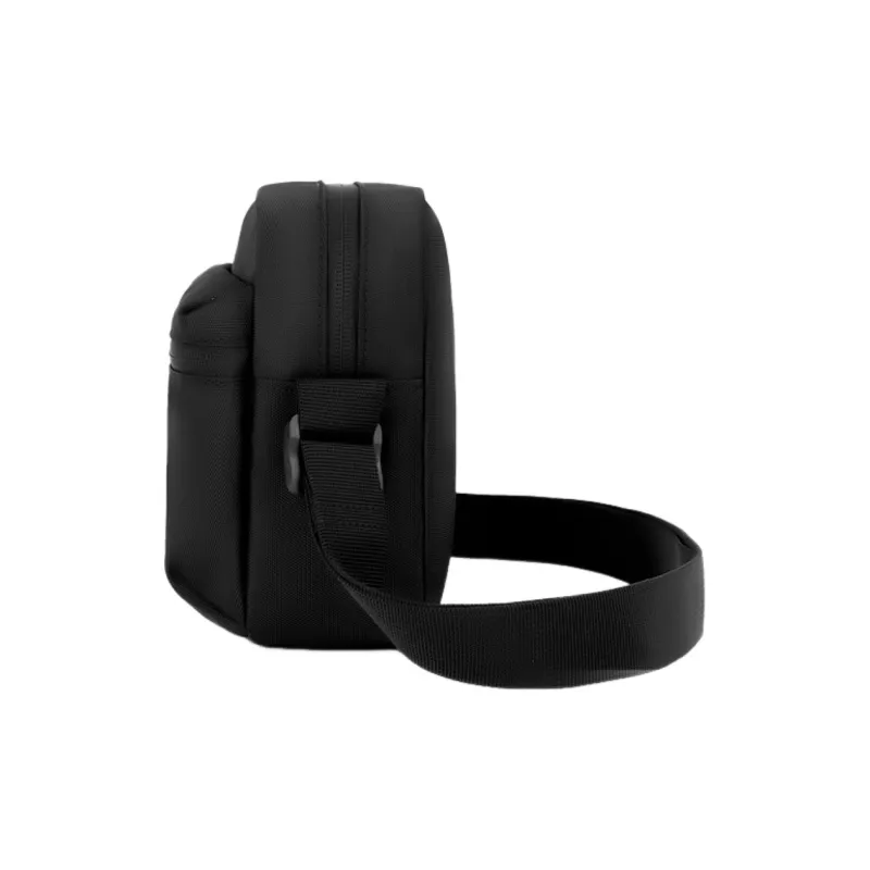 XTEP Waterproof Fabric Shoulder Bag Unisex Black-2