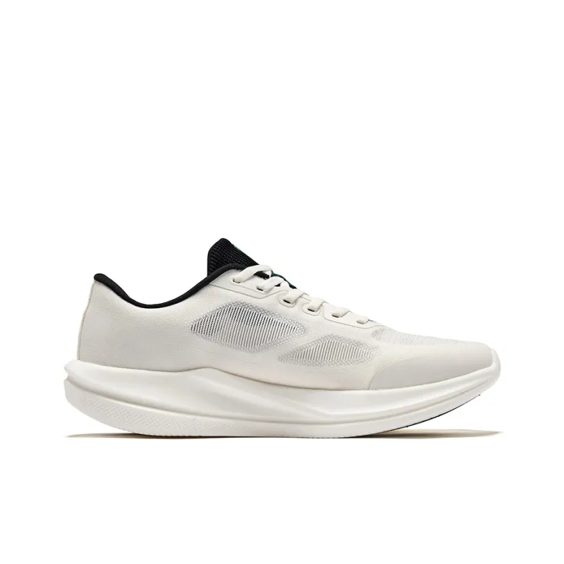 Erke Water Float 6MAX Rebound Lightweight Breathable Low Top Training Running Shoes Men's Microcrystal White Jet Black-1
