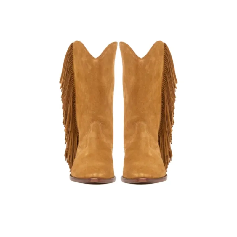 ISABEL MARANT Duerto Ankle Boots Women's Brown-4