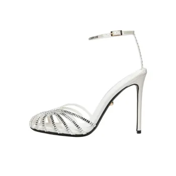ALEVI Strap Sandals 11cm Women's White