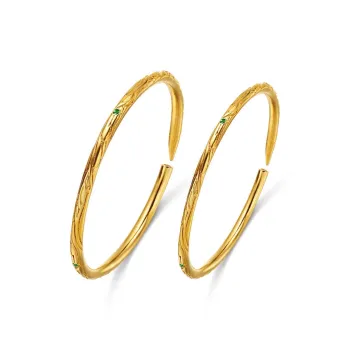 SWEET PLANET Copper Adjustable Opening Bangle Unisex
