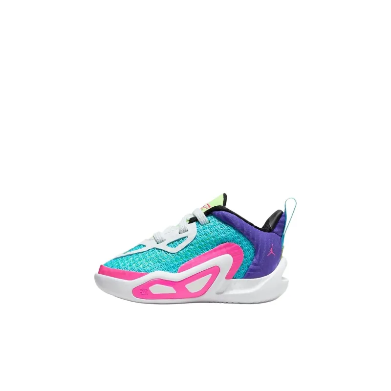 Jordan Tatum 1 'Wave Runner' Abrasion Resistant Mid Top Toddler Shoes Infant And Toddler-0
