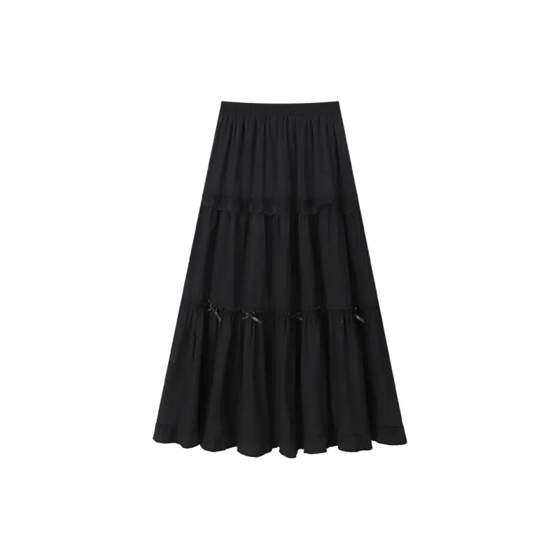 LEMON FAIRY Casual Long Skirts Women's-7