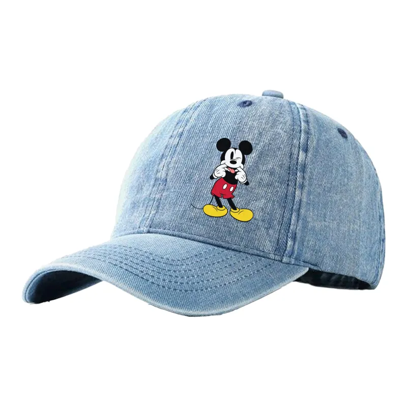 Disney Mickey Series Cotton Baseball Caps Unisex-3
