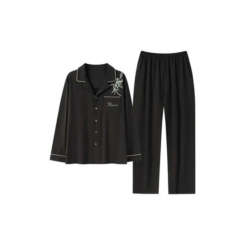 Qiao Ni Tong Pajama Set Men's Image Color-0
