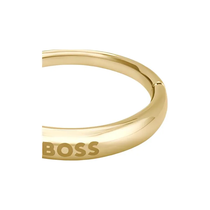 HUGO BOSS Stainless Steel Rings Women's Gold-1