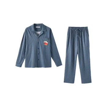 QINZUIMAO x Crayon Shinchan Pajama Set Men's Teal