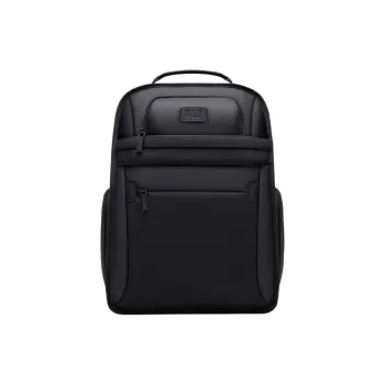 HLA Polyester Backpack Large Size Unisex Black