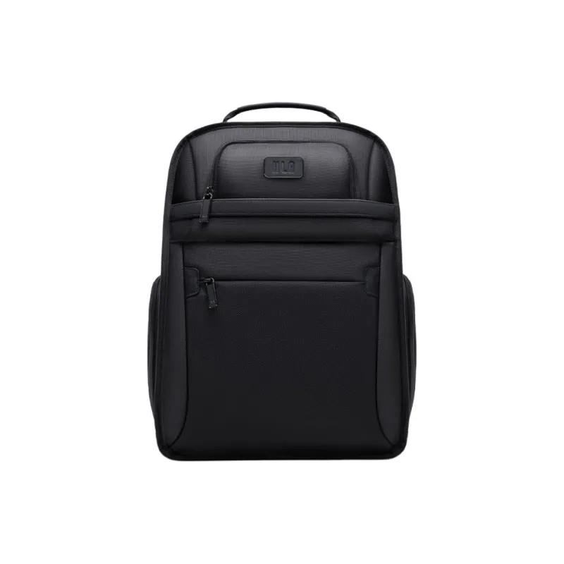 HLA Polyester Backpack Large Size Unisex Black-0