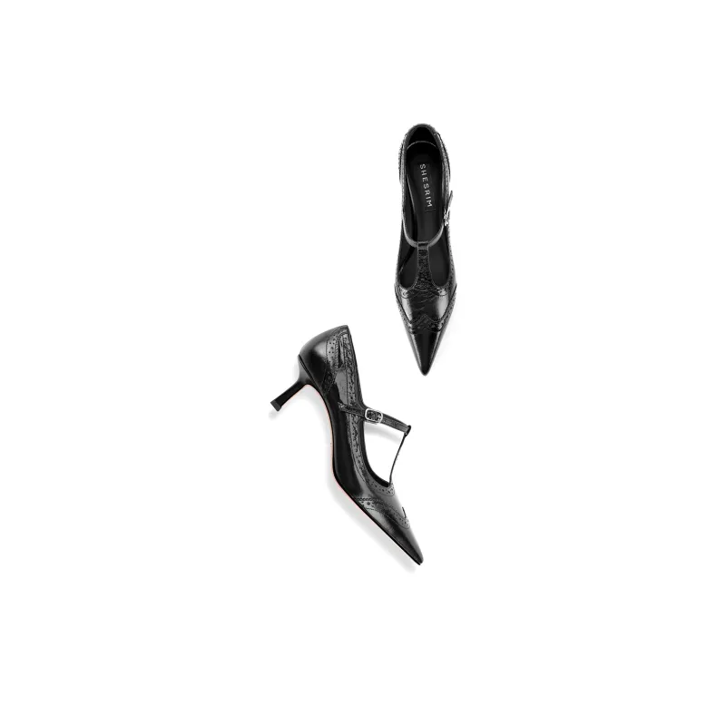 Shesrim Slim Heel High Heels Women's-2