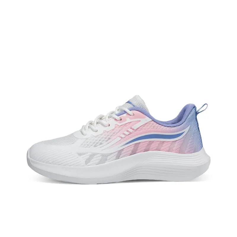 Binary Cushioning Height Increasing Lightweight Breathable Low Top Running Shoes Women's-6