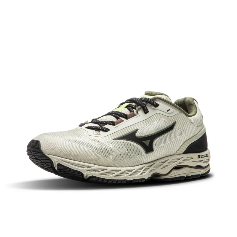 Mizuno Wear-Resistant Breathable Supportive Rebound Low-Top Casual Shoes Unisex Gray Green-1