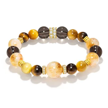 Jodie&Kevin Natural Citrine Bracelets Unisex