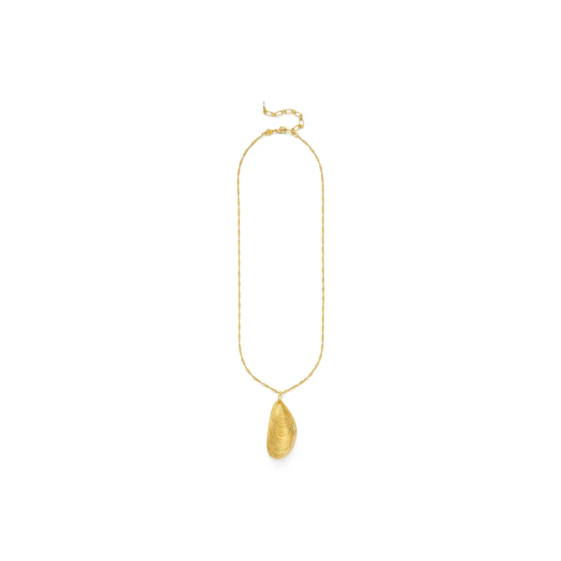 ANNI LU 18K Gold Gold-Plated Pearl Necklaces Unisex Gold-1