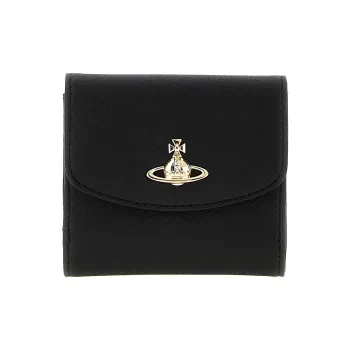 Vivienne Westwood Orb Plaque Bi Fold Wallet