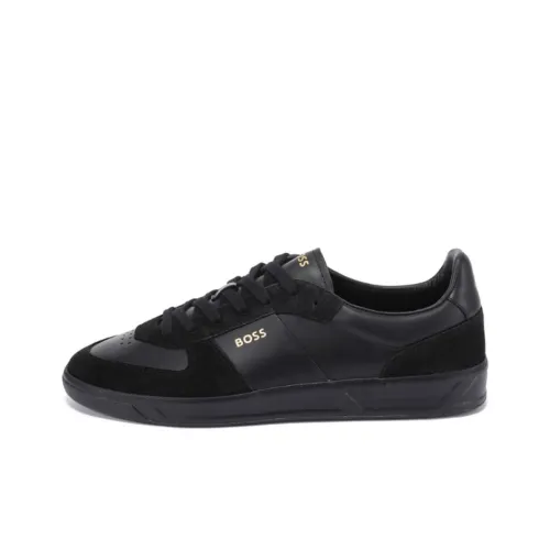 HUGO BOSS Brandon Low Top Skateboard Shoes Men's Black