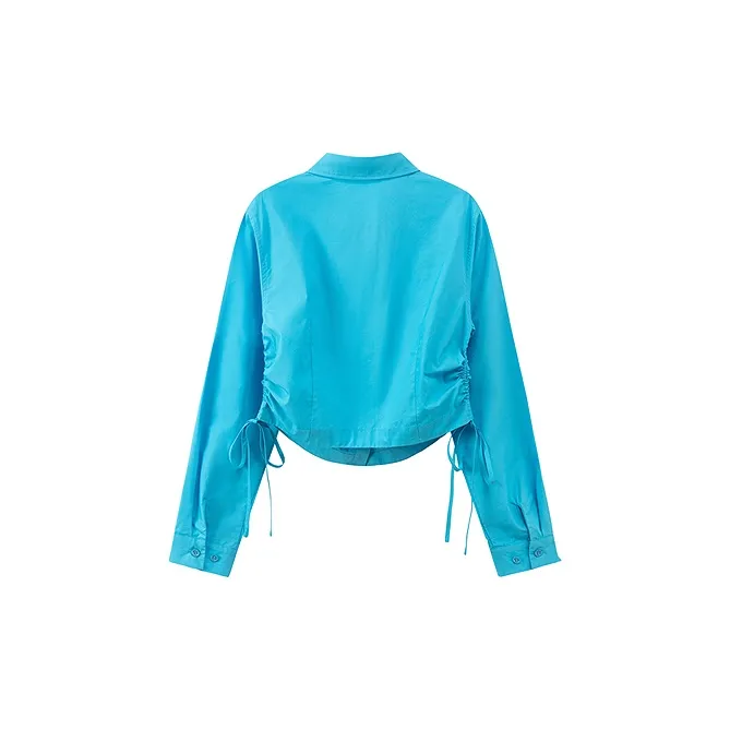 CHUU Shirts Women's Sky Blue-1