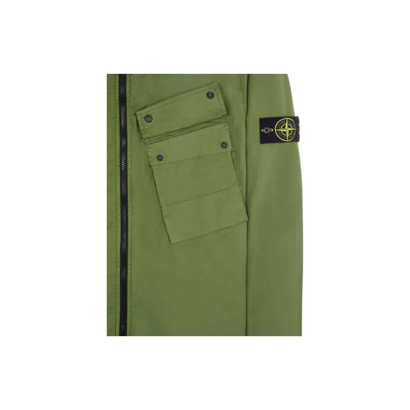 STONE ISLAND Jackets Men Olive Green-3