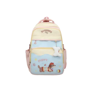 GEERDUN Nylon Backpack Women's 1White & Purple/Pink & Blue/Purple & Green/Blue & Pink/Yellow & Khaki