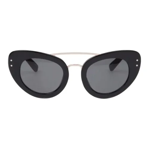 Linda Farrow 'Erdem 7' Diamante Browline Sunglasses