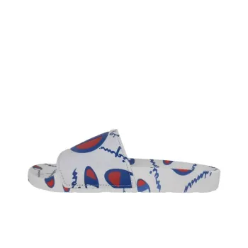 Champion Ipo Warped Slide 'Repeat Print White'