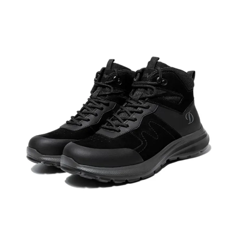 S. T.DUPONT Ankle-Length Outdoor Boots Men's Black-1